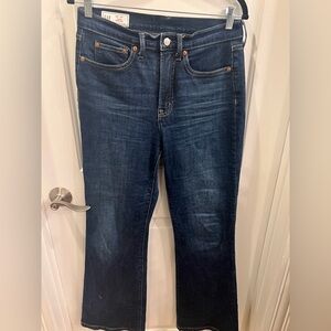 GAP flare high rise jeans size 6